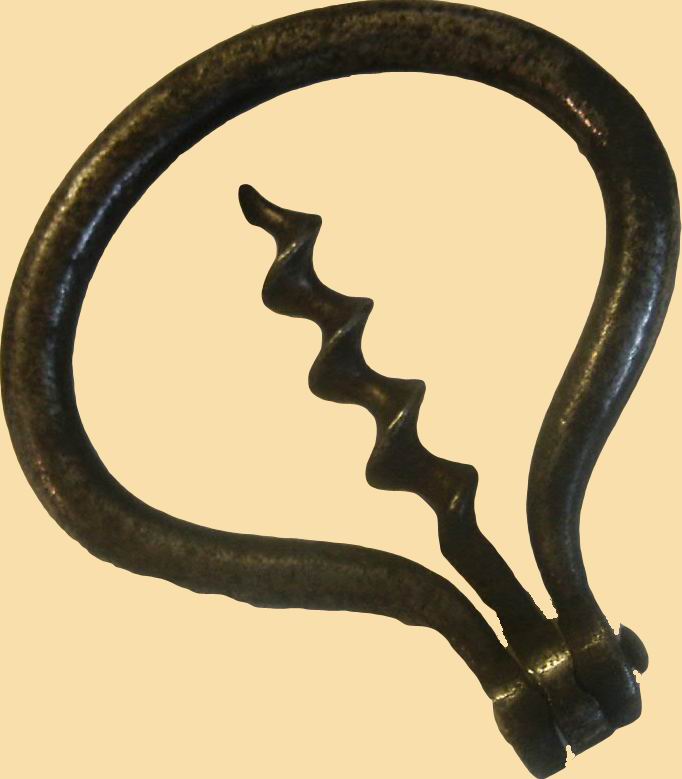 Tire-bouchon pliant harpe