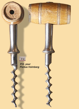 Figural corkscrew